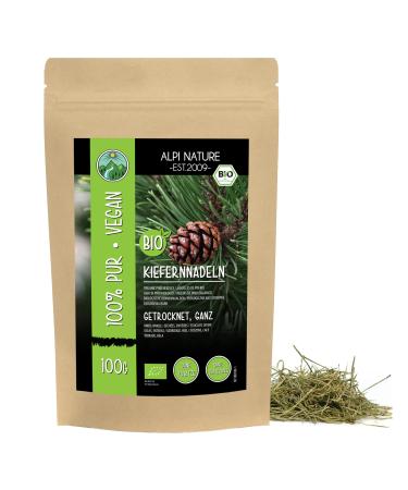 Organic pine needles whole organic pine needles from wild collection pine needle tea gently dried 100% natural (100 GR (3.5oz)) - Buy Online on GoSupps.com