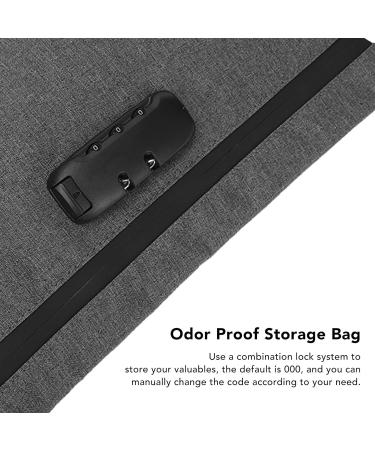 Smell Proof Storage Bag Smell Proof Storage Bag Large Capacity Combination Lock Reinforced Seams Activated Carbon Lining Get Out - Buy Online on GoSupps.com