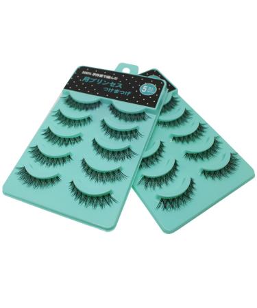 Scala 10 Pair Crisscross Short False Eyelashes - Natural Look L-12 (2 Packs) | International Shipping - Buy Online on GoSupps.com