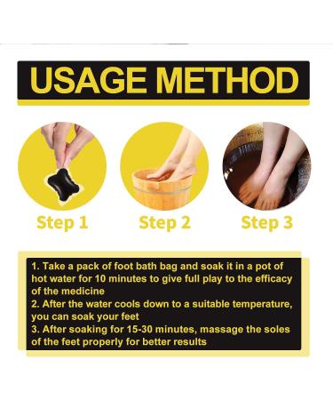 Herbal Detox Cleansing Foot Soak Beads for Men & Women - Body Detox Foot Bath Bag - Buy Online on GoSupps.com