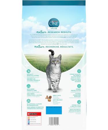 Purina ONE Dry Cat Food for Sensitive Systems + Senior Cat | 2 x 1.8 kg Cat Food + Cat Food 1.8 kg - Buy Online on GoSupps.com