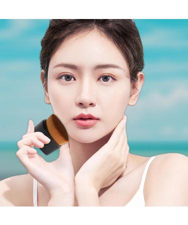 Buerfu Makeup Brush for Sunscreen Kids Versatile Suntan Lotion Applicator Sun Cream Brush Sunblock Brush Set Sun Lotion Applicator with for Kids Boys Girls Black - Buy Online on GoSupps.com