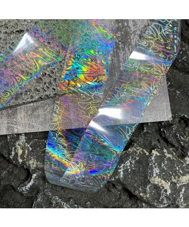 SILPECWEE Aurora Nail Foil - Holographic Snake Print & Heart Nail Art Stickers for DIY Manicure Design - 4 Boxes of Starry Sky Glass Foil - Buy Online on GoSupps.com