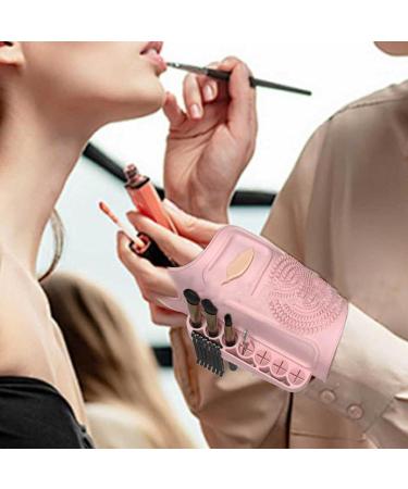  Tuxxjzm Makeup Mixing Tray Makeup Mixing Palette - Professional Makeup Mixing Palette Strap | Multifunctional Makeup Mixing Wrist Strap Palette - Buy Online on GoSupps.com