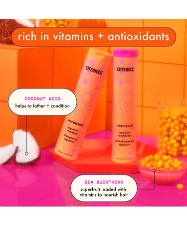 Amika Normcore Signature Shampoo 500ml - Hydrating and Nourishing Formula - Buy Online on GoSupps.com