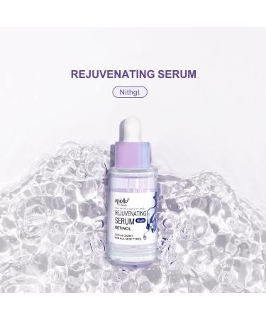 Epielle Rejuvenating Retinol Night Serum - Brighten Repair & Renew Skin | Anti-Aging Fine Lines & Wrinkles | 1 Fl Oz | Korean Skincare for All Skin Types - Buy Online on GoSupps.com