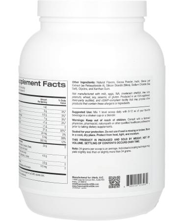 Buy Super Nutrition Perfect Plant Protein Chocolate 2.2 lbs - Vegan High Protein Healthy Supplement for Optimal Health - Buy Online on GoSupps.com