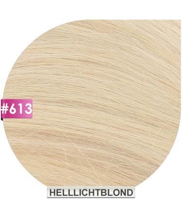 Buy #613 Bright Light Blonde Microring Loop Extensions - 100% Remy Real Hair 50cm - International Shipping - Buy Online on GoSupps.com