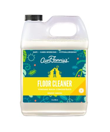 Aunt Fannie's Floor Cleaner Vinegar Wash Concentrate Bright Lemon 32 oz (946 ml) - Buy Online on GoSupps.com
