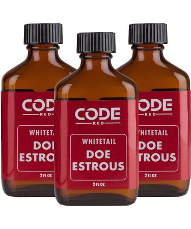 Code Red Whitetail Doe Estrous Triple Pack , 2 oz