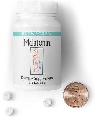 Bezwecken - Melatonin - 240 Tablets - Professionally Formulated - Potent Safe Vegetarian - Buy Online on GoSupps.com