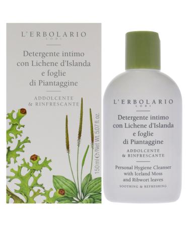 L'Erbolario Personal Hygiene Cleanser - Delivers Gentle Cleansing Action with Pleasant Scent - Leaves Skin Soft and Refreshed - Suitable for Both Men and Women - Silicone and Paraben Free - 5.07 oz