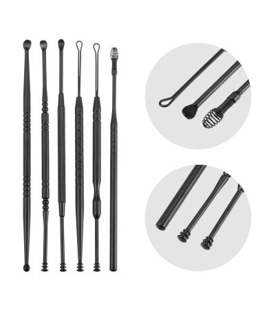 VOCOSTE 6Pcs Stainless Steel Ear Cleansing Tool Set with Storage Case - Buy Online on GoSupps.com