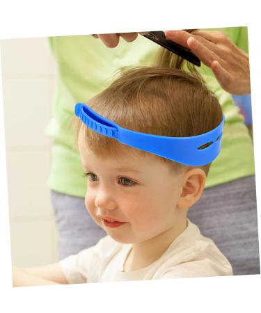 WOFASHPURET Diy Adjustable Silicon Headbands for Men Mens Headband Neckline Shaving Trimming Template Haircut Fading Guide Silicone Hair Trimming Guide Man Scissors Portable Silica Gel 68x4.4cm Blue - Buy Online on GoSupps.com