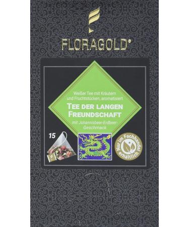 FLORAGOLD FLORAGOLD Pyramidal Tea Bag Long Friendship Green Tea 45g
