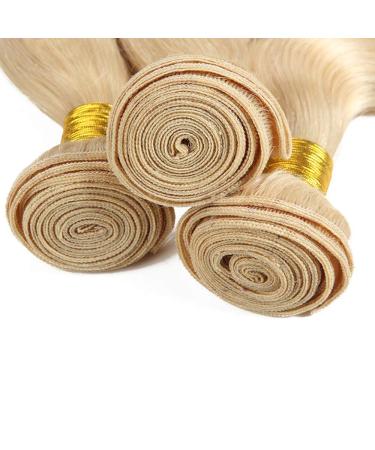 18 Inch 613 Blonde Body Wave Human Hair Bundle - 10A Grade Brazilian Virgin Hair - Unprocessed - Single Bundle - Buy Online on GoSupps.com