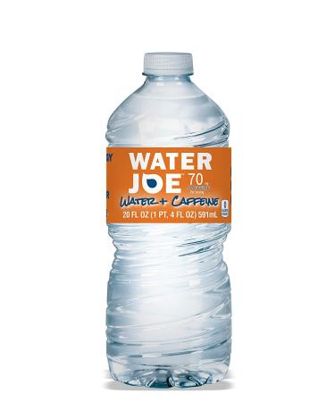 Water Joe Caffeinated Water (12 Pack) - 20 Oz Bottles | 70mg Caffeine, Sugar-Free Energy Drink Alternative - Buy Online on GoSupps.com