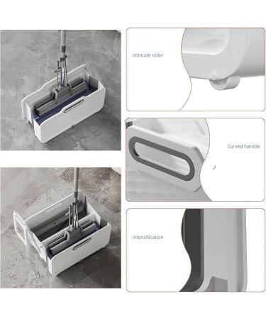 Foldable Bucket with Wheels Portable Bucket Space-saving Floor Cleaning Solution for Home and Office - Buy Online on GoSupps.com