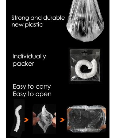 Disposable XL Shower Cap for Women with Long Hair - 10 Count - Buy Online on GoSupps.com