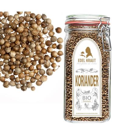 Organic Coriander Seeds 450g | Premium Wire Ironing Glass | Noble Herb - 100% Natural Whole Coriander from Controlled Organic Cultivation - Buy Online on GoSupps.com