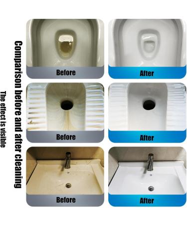 Bowling Blue Bubble Toilet Bowl Cleaner Automatic Long-Lasting Toilet Bowl Cleaner in Bottle Toilet Fresheners Deodorizing and Descaling Multi Functional Cleaning Agent for Toilet Tank (3 Pcs 300g) - Buy Online on GoSupps.com