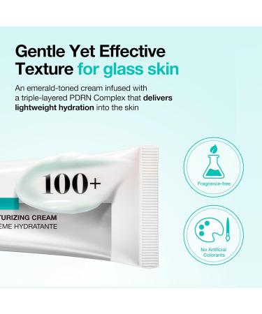 ANUA PDRN Hyaluronic Acid 100 Moisturizing Cream Lightweight Non-Greasy Hydrating Face Moisturizer with Salmon DNA for Glass Skin Korean Skincare (2.02 fl oz) - Buy Online on GoSupps.com