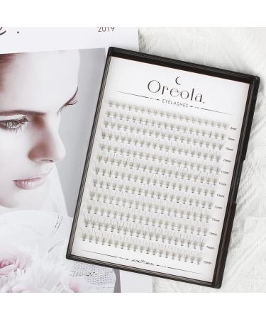 Oreola Individual Eyelashes - 228PCS 10D Clusters 0.07D Mixed Length 8-15mm Reusable Fluffy Lash Clusters for Easy Eyelash Extensions at Home - Buy Online on GoSupps.com