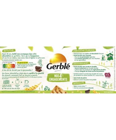 Gerbl Vitality Chocolate Sesame Cookies Light Sugar Palm Oil Free 24 Cookies 200g Pack of 6 - Buy Online on GoSupps.com