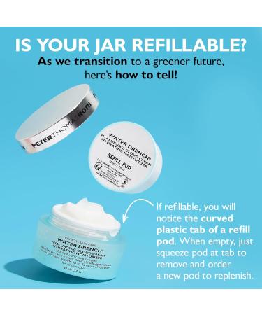 Peter Thomas Roth | Water Drench Hyaluronic Cloud Cream Hydrating Moisturizer Refill Pod | Hyaluronic Acid Cream For All Skin Types Line-Smoothing Fragrance-Free - Buy Online on GoSupps.com