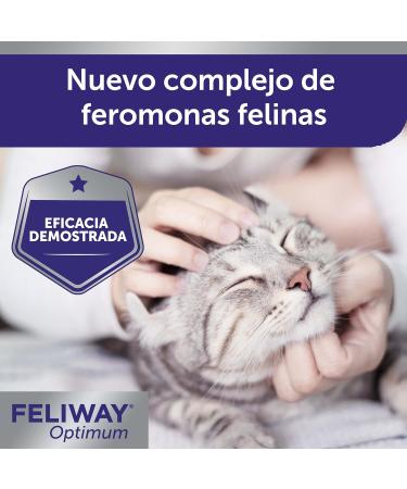 Feliway Optimum Replacement 48 ml - Calming Solution for Cats | International Shipping Available - Buy Online on GoSupps.com