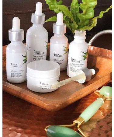 InstaNatural Rose Makeup Cleansing Balm - Hydrating 4 oz | Gentle Makeup Remover - Buy Online on GoSupps.com