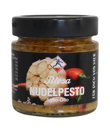 Buy Pack of 6 Riesa Pasta Pesto Aglio Olio (6 x 190g) - Authentic Italian Flavor | Fast International Shipping - Buy Online on GoSupps.com
