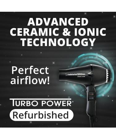 Buy Turbo Power 3200 Max NB Hair Drier - Refurbished Professional Blower for Silky Smooth Hair | International Shipping Available - Buy Online on GoSupps.com