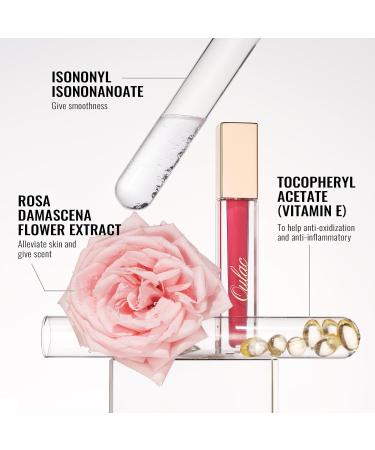 OULAC Matte Liquid Lipstick Long Lasting Lipstick Matte Finish Intense Color Lip Tint Infused with Vitamin E No Transfer Vegan 4.5ml (MS08) - Buy Online on GoSupps.com