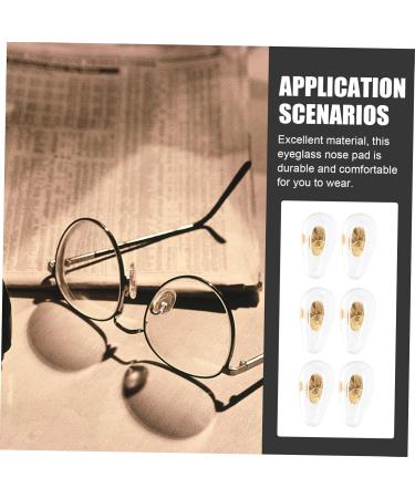 15 Pairs Soft Nose Pads for Eyeglasses | Eyeglass Repair Kit & Cushion - Comfortable Aluminum Alloy Sunglasses Accessories - Buy Online on GoSupps.com
