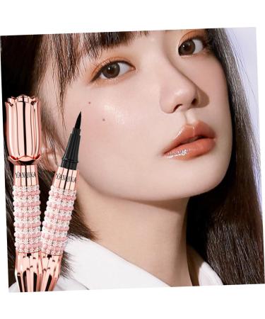 Healeved 2pcs Liquid Eyeliner Makeup Eyeliner Girl Eyeliner Suction Cup Pencil Holder Cosmetics Plastic - Buy Online on GoSupps.com