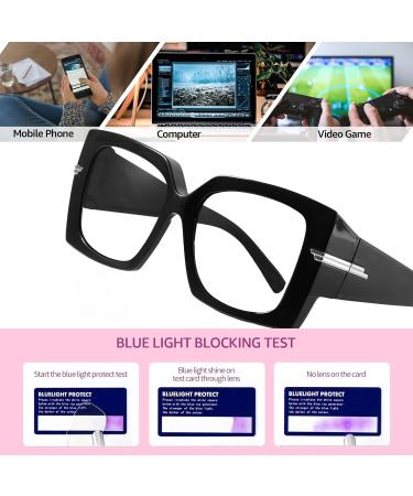 LVIOE Blue Filter Glasses - Reduce Eye Strain for Gamers & Non-Glasses Wearers | Blue Light Blocking | International Shipping - Buy Online on GoSupps.com