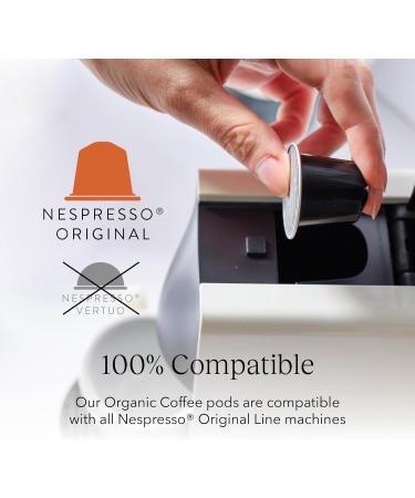 CRU Kafe Bright Roast Nespresso Original Compatible Coffee Pod Capsules 20 Pods Bright & Balanced Coffee 10 count (Pack of 2) - Buy Online on GoSupps.com