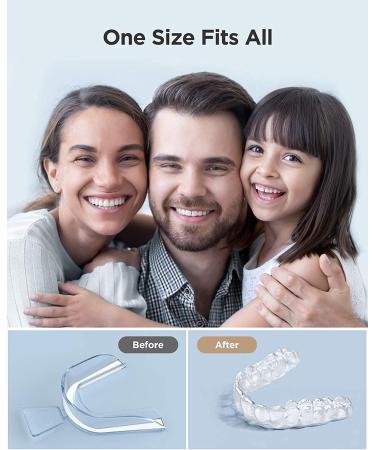 10 Pack Moldable BPA-Free Teeth Grinding Mouth Guard for Sleep - Buy Online on GoSupps.com