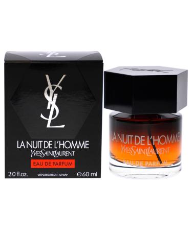 Yves Saint Laurent La Nuit De LHomme Men 2 oz EDP Spray