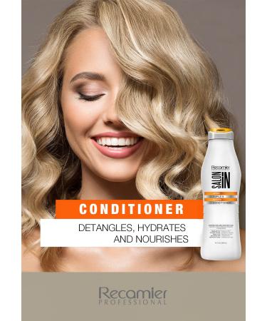 Recamier 39665 Anti-Frizz Professional Conditioner - Volume Control for Curly & Wavy Hair | Acondicionador Tratamiento Reparador - Buy Online on GoSupps.com
