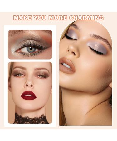 NVLEPTAP 10 Color Glitter Shimmer Eyeshadow Palette - Highly Pigmented Sparkle Makeup for Stunning Eyes - Buy Online on GoSupps.com