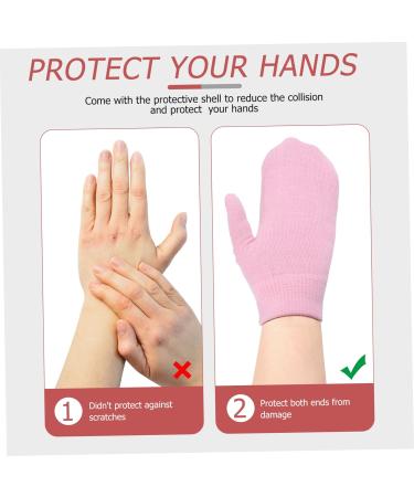 Beavorty 1 Pair Hand Care Gloves Gel Skin Gel Internal moisturizing Gel Hand mask Wear-Resistant Gel Gloves Acrylic Cotton Care Spa Gloves handguard moisturizing Moisturizing Gel Gloves - Buy Online on GoSupps.com