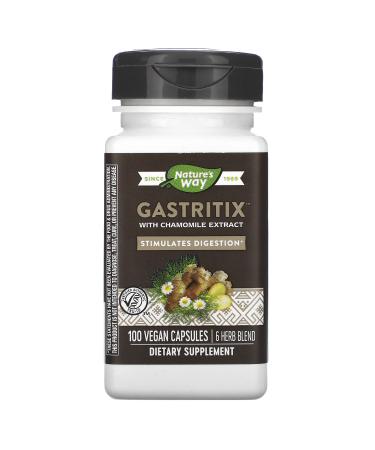 Nature's Way Gastritix with Chamomile Extract, 100 Vegan Capsules