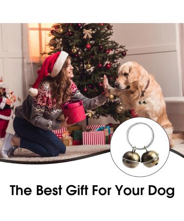 4 Sets Dog Cat Collar Bells Loud Metal Anti-Lost Training Vintage Brass Crisp Tracking Charm Pendant with Split Key Rings Durable Bronze Small Pet Tracker Bells for Cats Dogs Collars Pets Harness - Buy Online on GoSupps.com