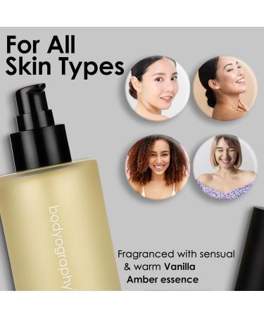 Shop Bodyography Spa Bath & Body Oil - Lavender & Vanilla Amber | Luxurious Hydration for All Skin Types - Buy Online on GoSupps.com