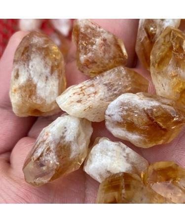 Natural Crystal Rough Random Rough Natural Citrine Point Quartz Cluster Raw Rock Ornaments Home Decoration 20 mm Citrine Point - Buy Online on GoSupps.com