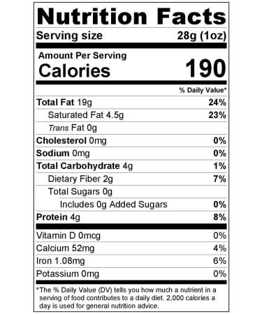 Anna and Sarah Organic Raw Brazil Nuts - 3lbs Resealable Bag (1 Pack) - Buy Online on GoSupps.com