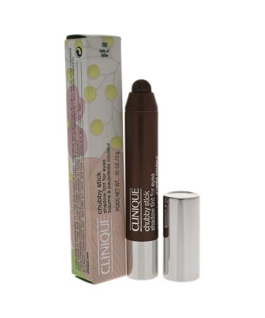 Clinique Chubby Stick Tint Eye Shadow for Women  No. 02 Lots O' Latte  0.1 Ounce