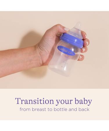 Lansinoh NaturalWave Slow-Flow Baby Bottle Nipples Size 2S, 2 Count, Anti-Colic Design - Buy Online on GoSupps.com